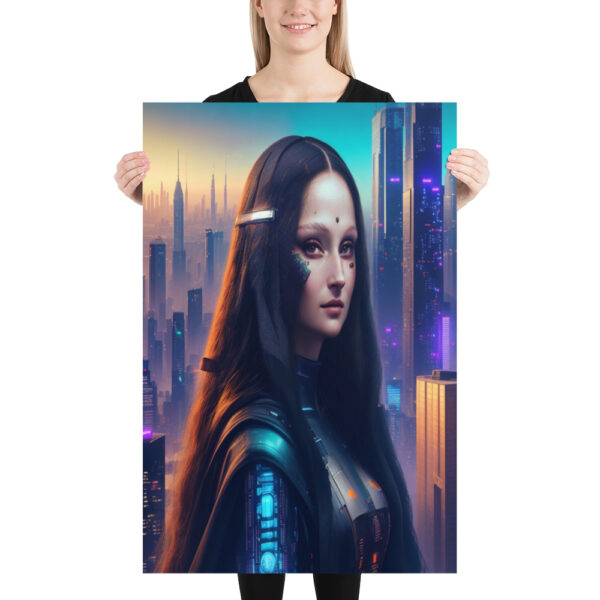 M0N4 L1SA - Photo Paper Poster