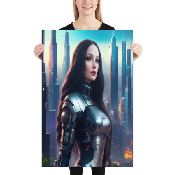 M0N4 L1SA - Photo Paper Poster