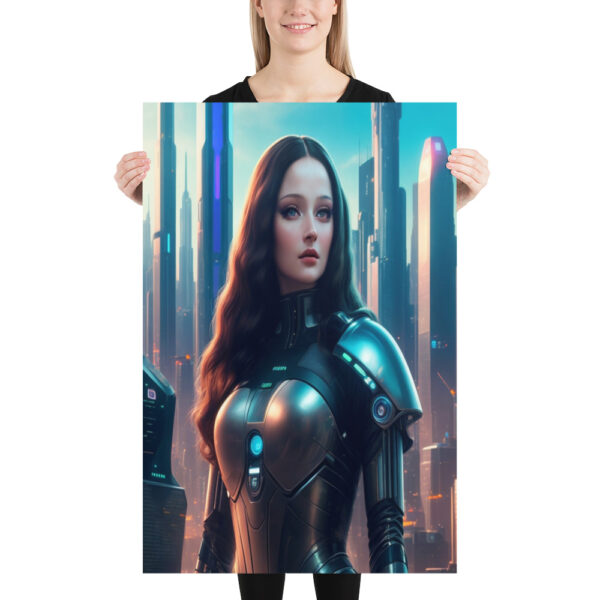 M0N4 L1SA - Photo Paper Poster