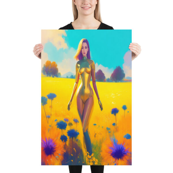 M0N4 L1SA - Photo Paper Poster
