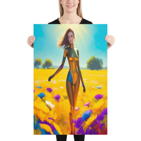 M0N4 L1SA - Photo Paper Poster