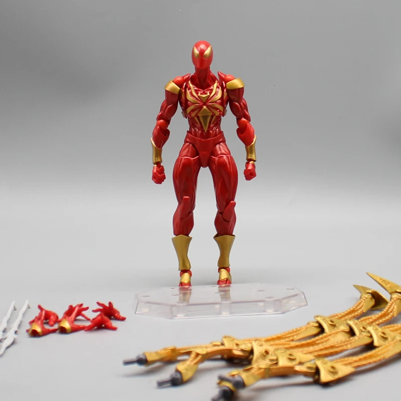 2024 Kaiyodo Iron Spider Amazing Yamaguchi Spider-Man Collectible Action Figure