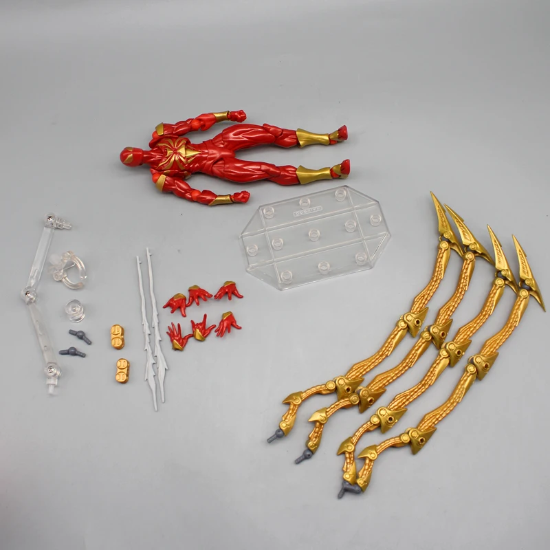 2024 Kaiyodo Iron Spider Amazing Yamaguchi Spider-Man Collectible Action Figure