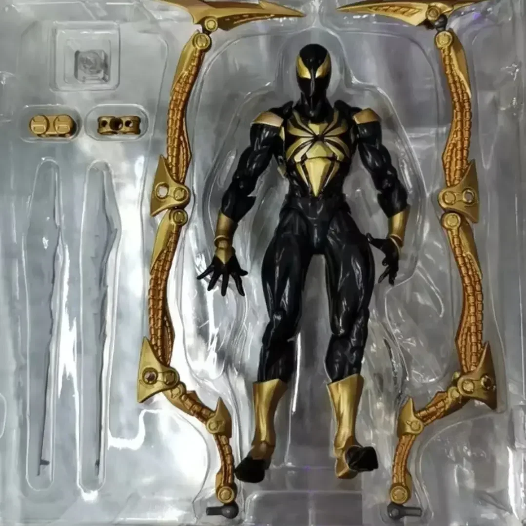 2024 Kaiyodo Iron Spider Amazing Yamaguchi Spider-Man Collectible Action Figure