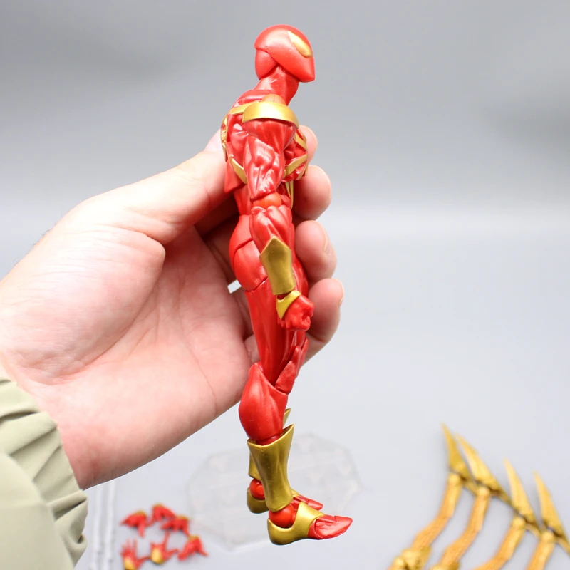 2024 Kaiyodo Iron Spider Amazing Yamaguchi Spider-Man Collectible Action Figure