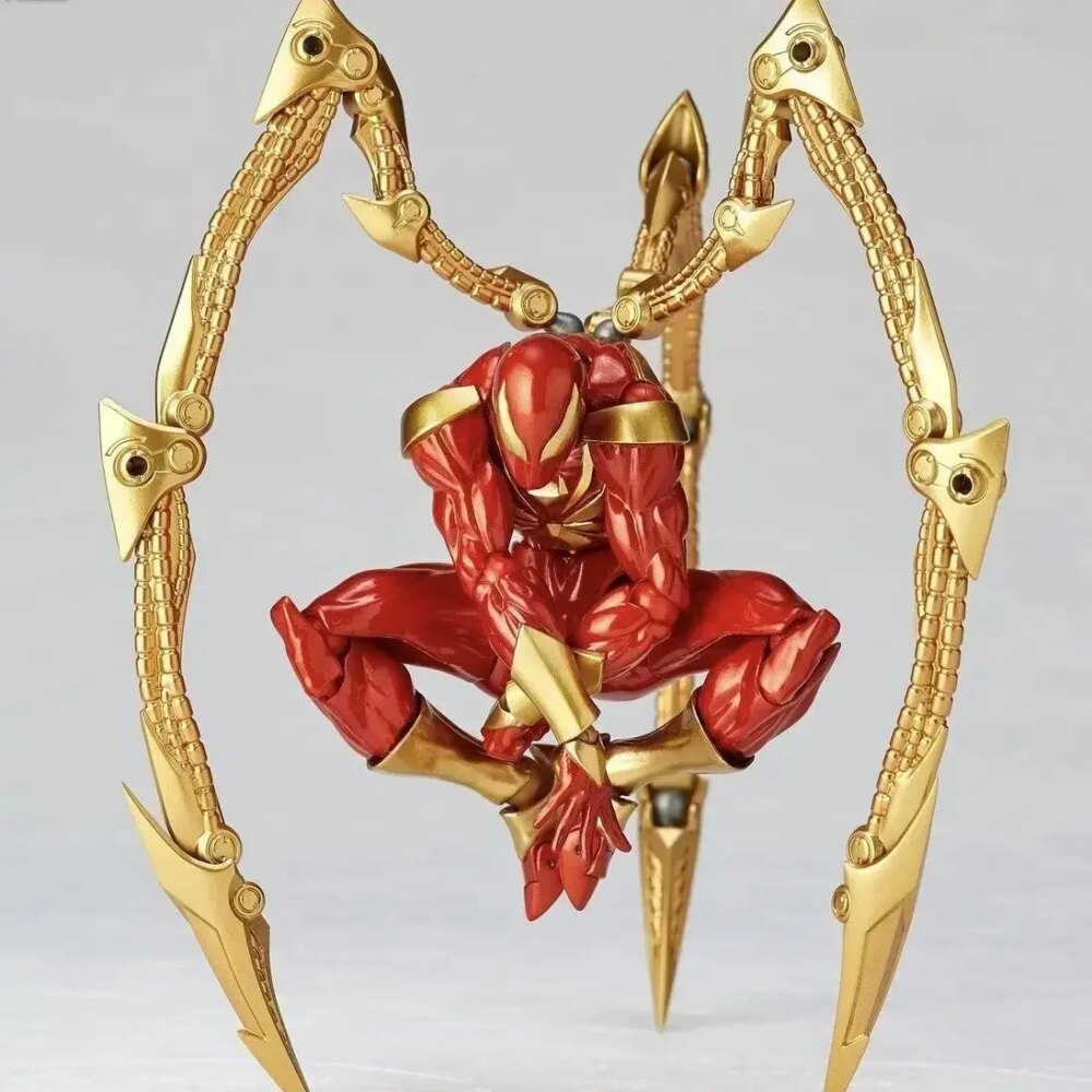 2024 Kaiyodo Iron Spider Amazing Yamaguchi Spider-Man Collectible Action Figure - Image 2