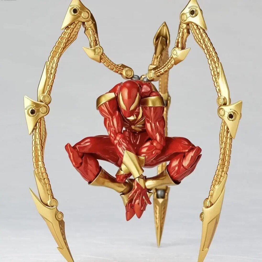 2024 Kaiyodo Iron Spider Amazing Yamaguchi Spider-Man Collectible Action Figure