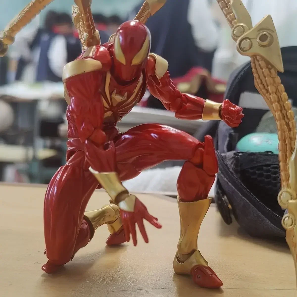 2024 Kaiyodo Iron Spider Amazing Yamaguchi Spider-Man Collectible Action Figure