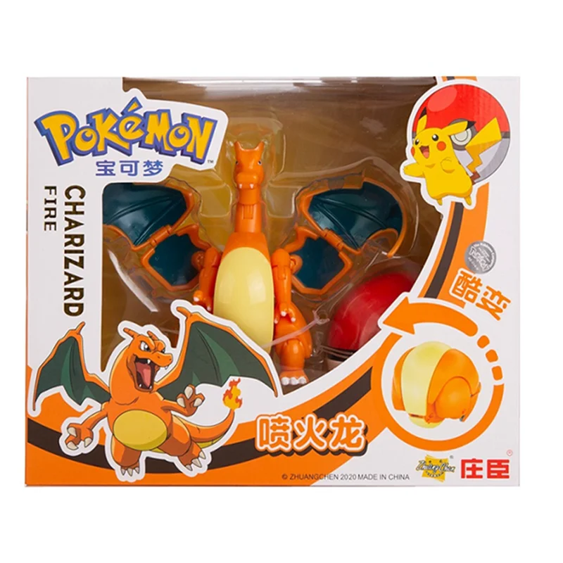 Takara Tomy Pokeballs with Pokemon Figures - Original