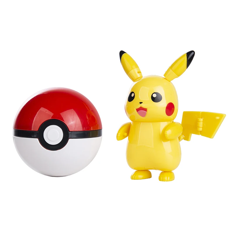 Takara Tomy Pokeballs with Pokemon Figures - Original