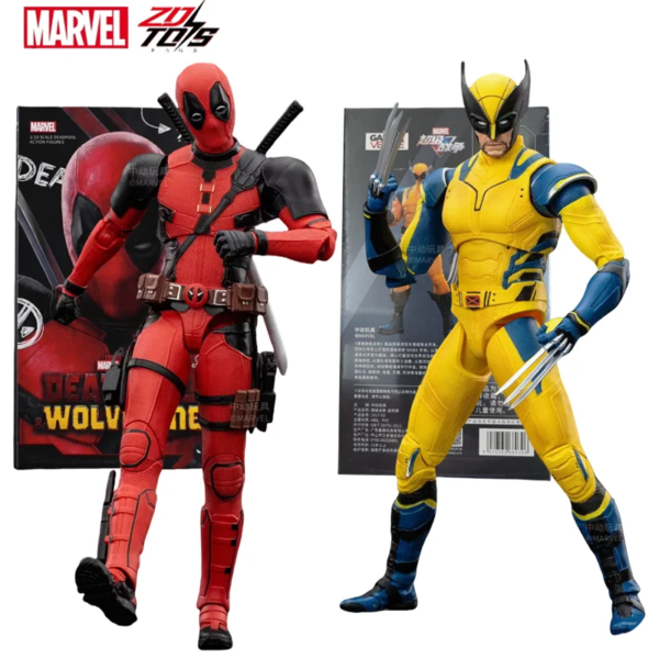 ZD Toy Series 2024 Deadpool & Wolverine Movie Collectible Action Figures